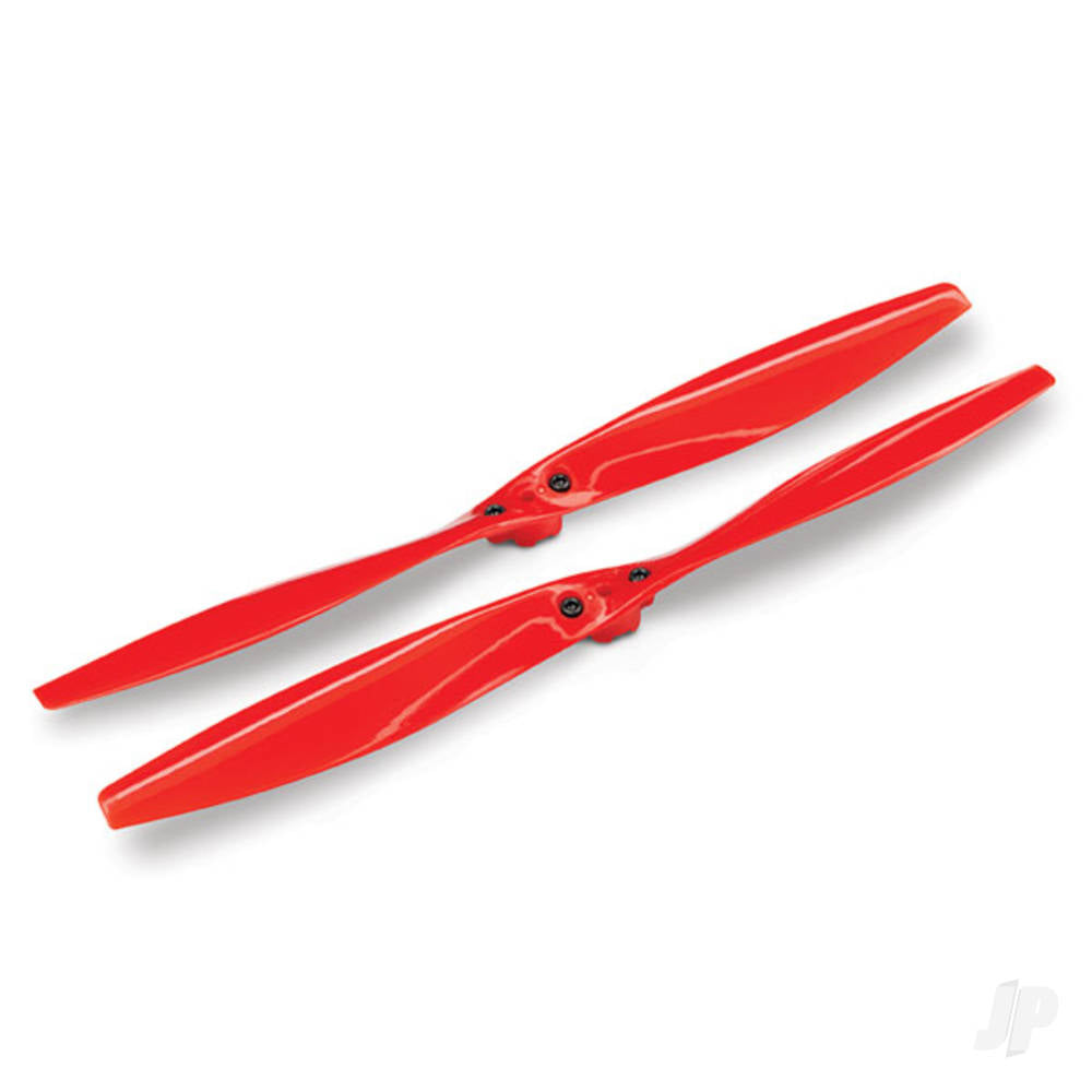 Traxxas Rotor blade Set, Red (2 pcs) ( with screws) TRX7928