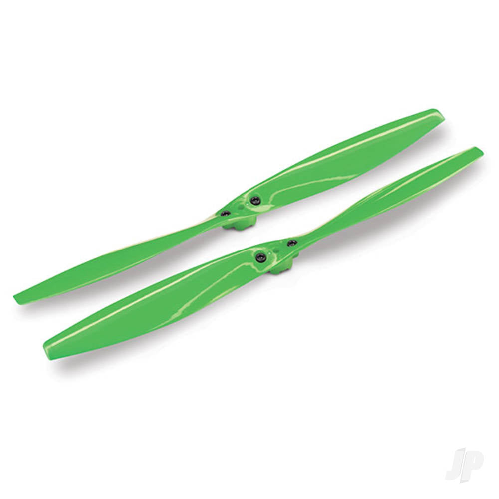 Traxxas Rotor blade Set, Green (2 pcs) ( with screws) TRX7931