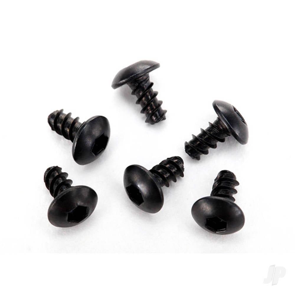 Traxxas Screws, 2.6x5mm button-head, self-tapping (hex drive) (6 pcs) TRX7944