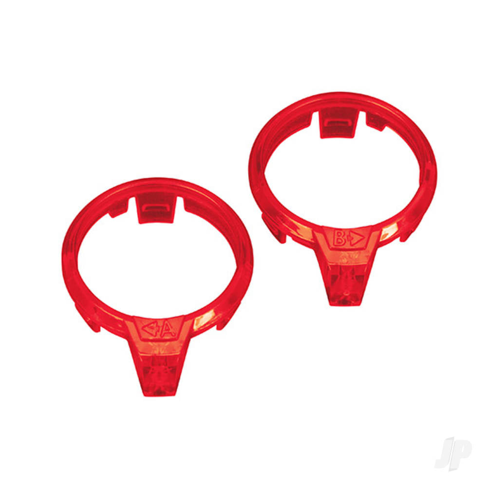 Traxxas LED lens, motor, Red (left & right) TRX7961