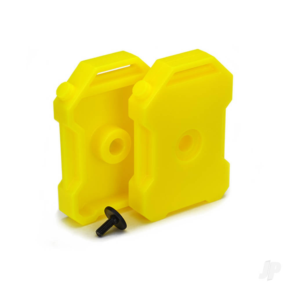 Traxxas Fuel canisters (yellow) (2 pcs) / 3x8 FCS (1pc) TRX8022A