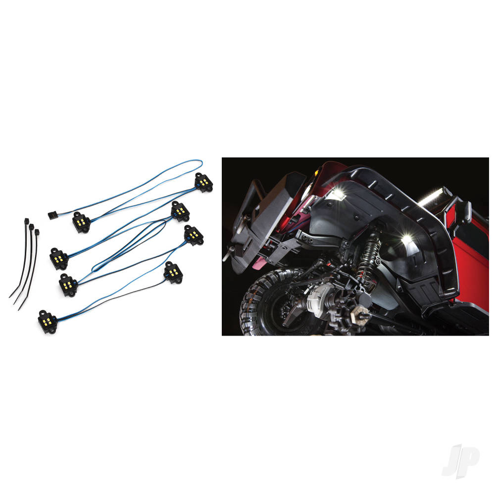 Traxxas LED rock light kit, TRX-4 / TRX-6 (requires #8028 power supply and - TRX8026X 1