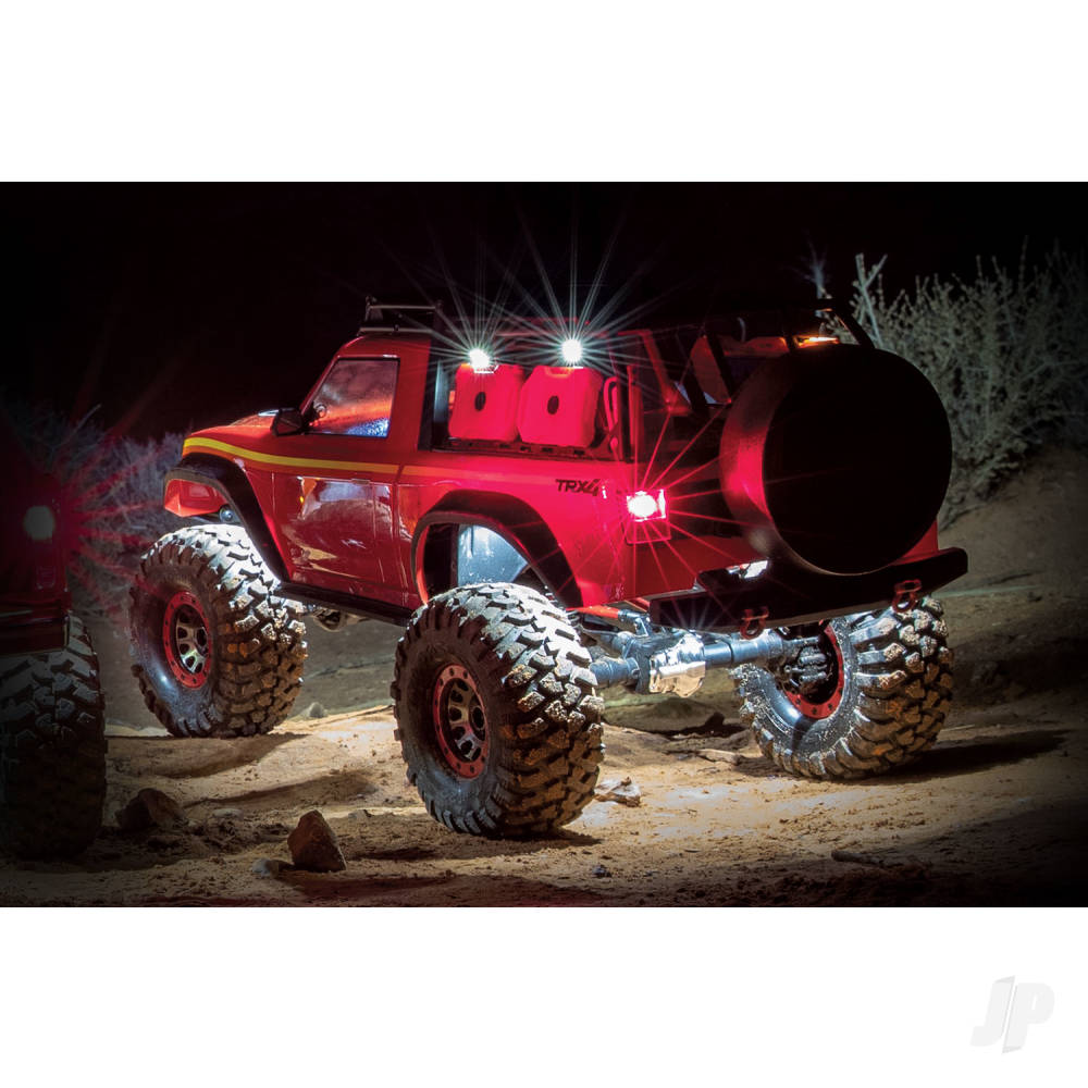 Traxxas LED light Set, complete with power supply (contains headlights, ta - TRX8085 4