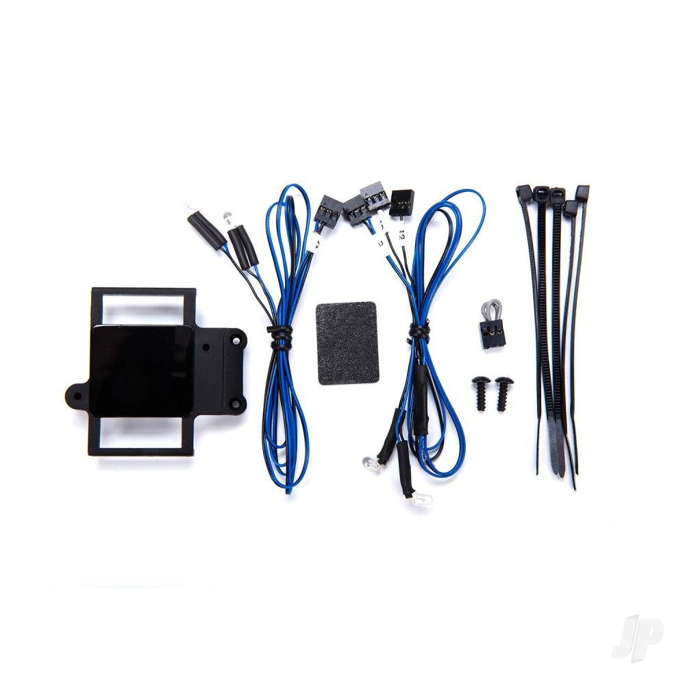 Traxxas Installation kit, Pro Scale Advanced Lighting Control System, TRX-4 Chevrolet Blazer (1969 & 1972) (includes mount, reverse lights and turn signal harnesses, hardware) TRX8091
