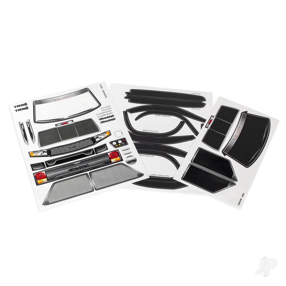 Traxxas Decal sheet, TRX-4 Sport TRX8113