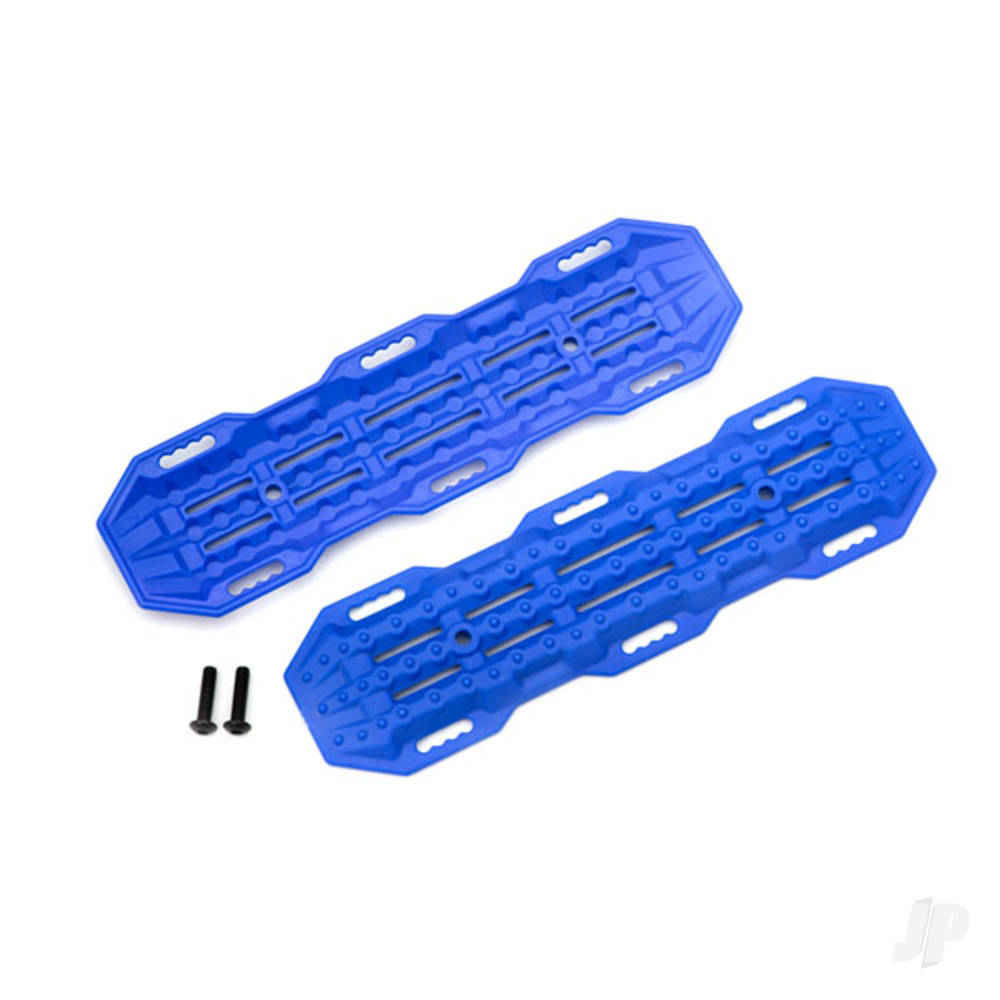 Traxxas Traction boards, Blue / mounting hardware TRX8121X