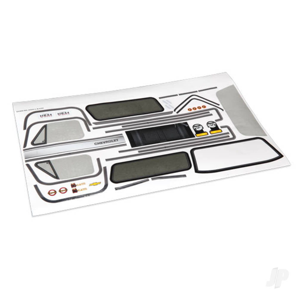 Traxxas Decal sheet, Chevrolet Blazer (1979) TRX8131