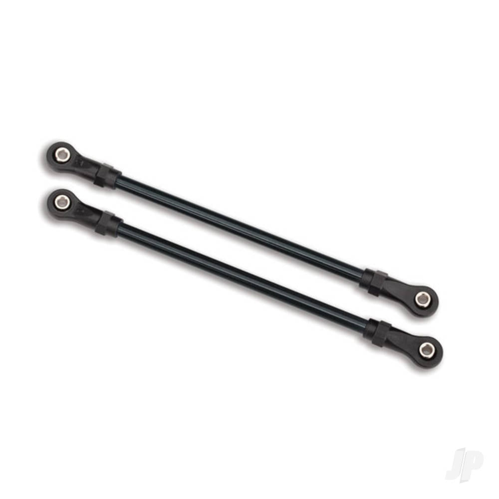 Traxxas Suspension links, Rear upper (2 pcs) (5x115mm, Steel) (assembled with hollow balls) (for use with #8140 TRX-4 Long Arm Lift Kit) TRX8142