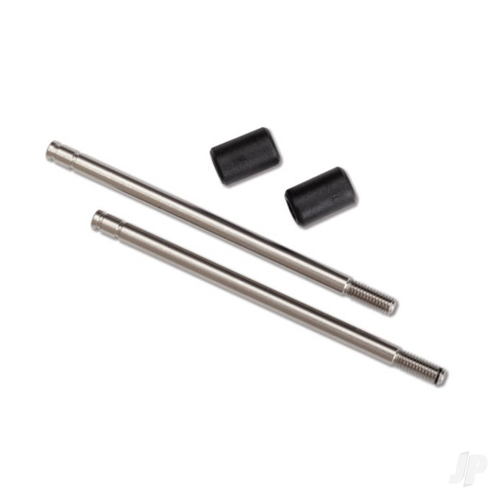 Traxxas Shock shaft, 3x57mm (GTS) (2 pcs) (includes bump stops) (for use with TRX-4 Long Arm Lift Kit) TRX8161