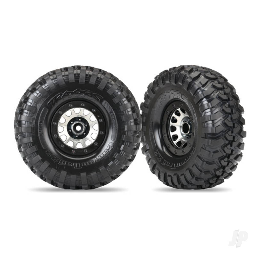 Traxxas Tyres and Wheels, Assembled (1 Left, 1 Right) TRX8172