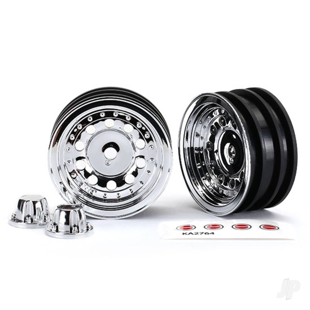 Traxxas Chrome Wheels (2 pcs) TRX8175