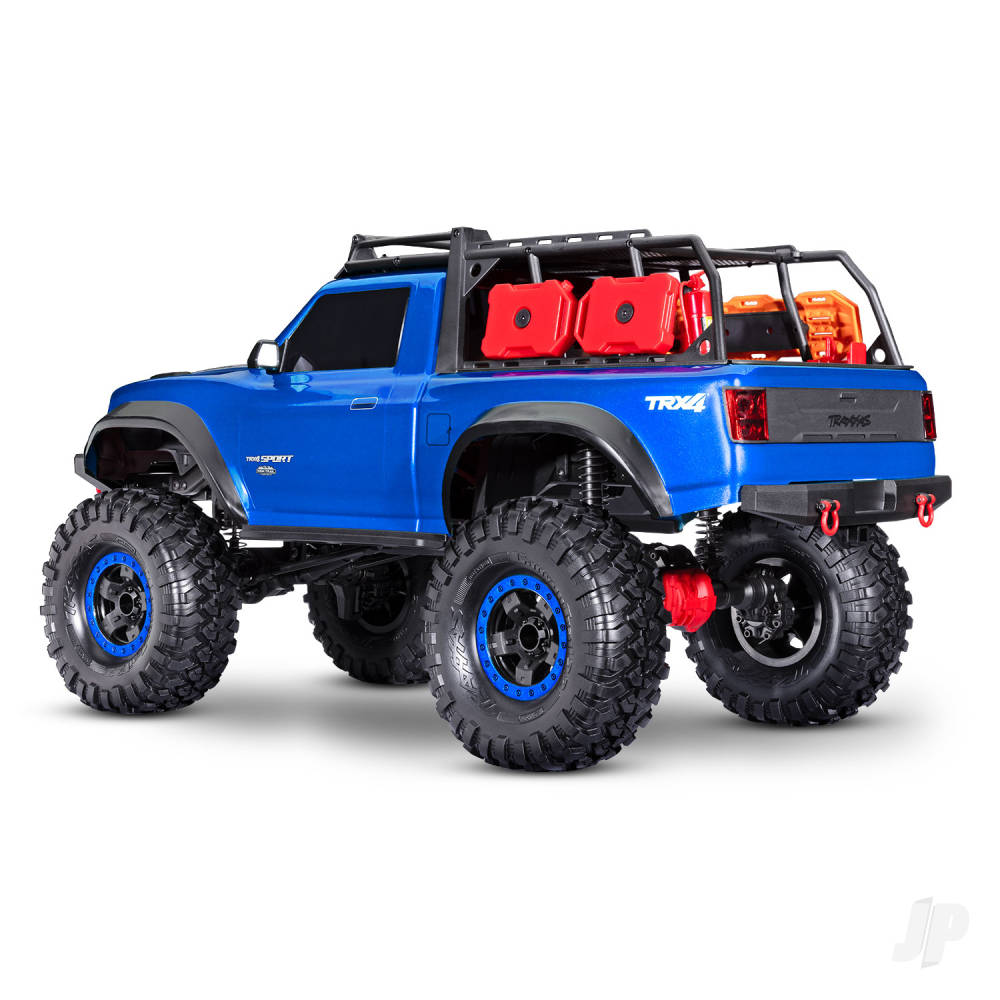 Traxxas TRX-4 Sport High Trail Edition 1:10 4WD Electric Trail Crawler, Me - TRX82044-4-BLUE 1