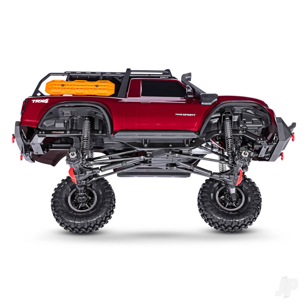 Traxxas TRX-4 Sport High Trail Edition 1:10 4WD Electric Trail Crawler, Me - TRX82044-4-BLUE 20