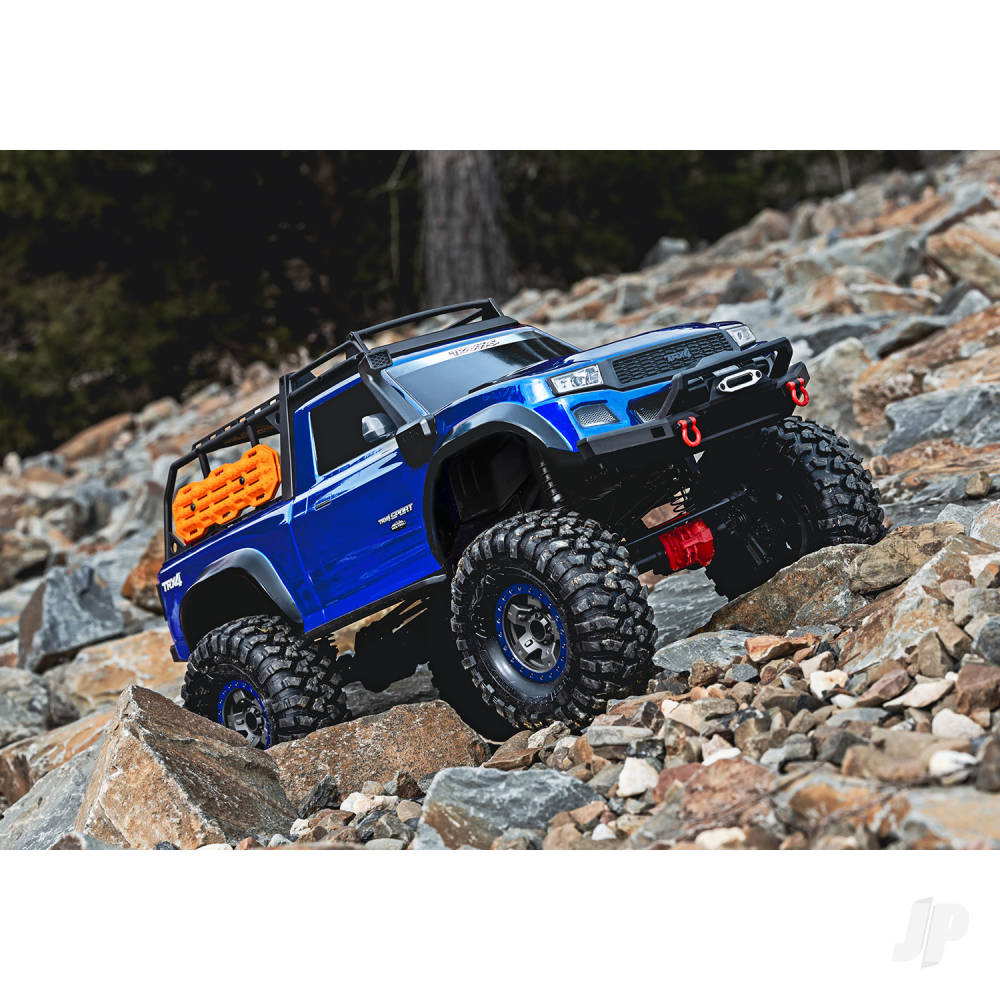 Traxxas TRX-4 Sport High Trail Edition 1:10 4WD Electric Trail Crawler, Me - TRX82044-4-BLUE 8