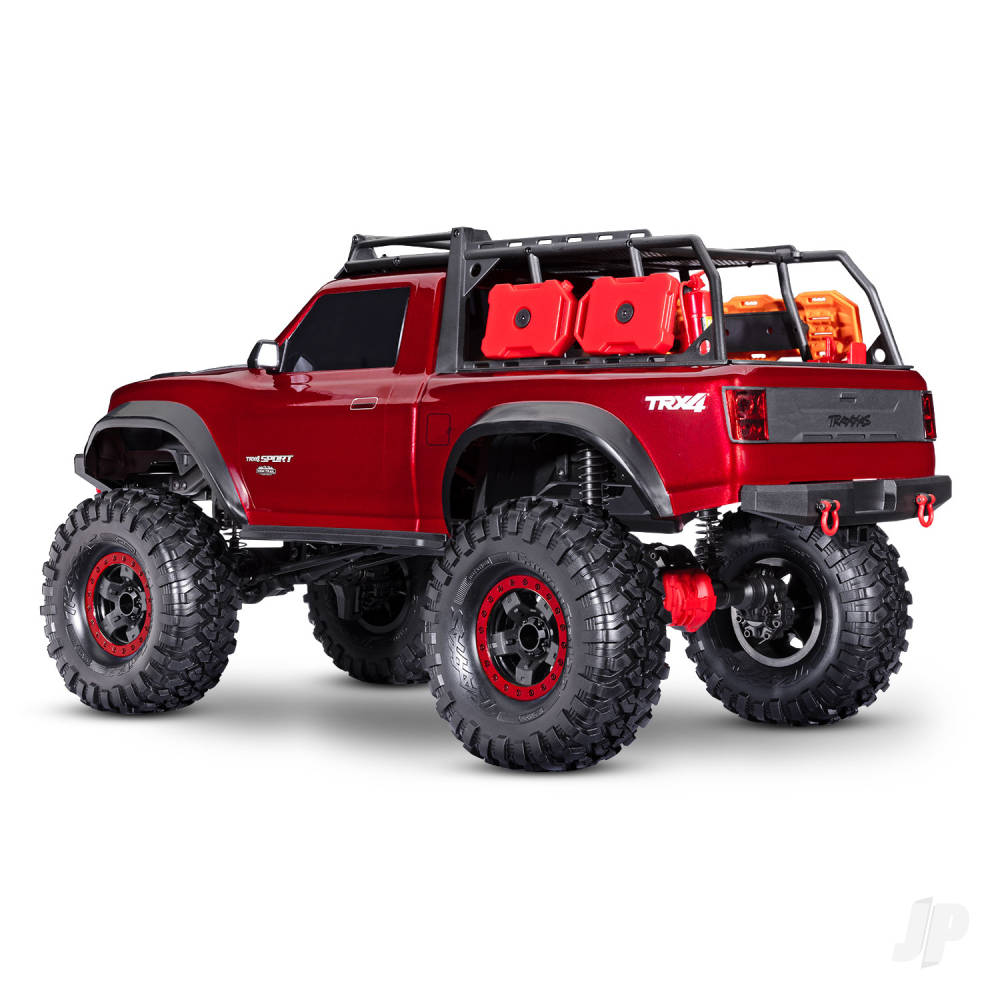 Traxxas TRX-4 Sport High Trail Edition 1:10 4WD Electric Trail Crawler, Me - TRX82044-4-RED 1