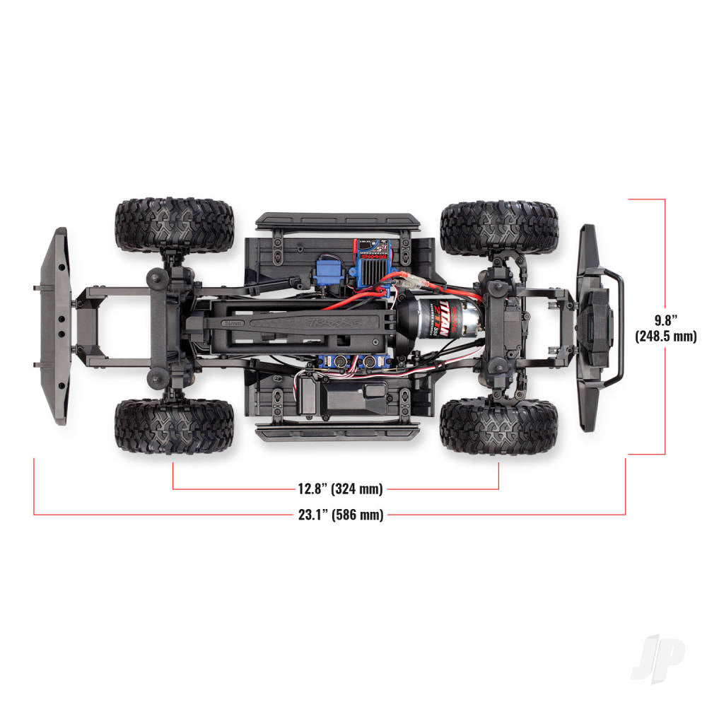 Traxxas Silver TRX-4 Land Rover Defender 1:10 4X4 Electric Trail Crawler ( - TRX82056-4-SLVR 15