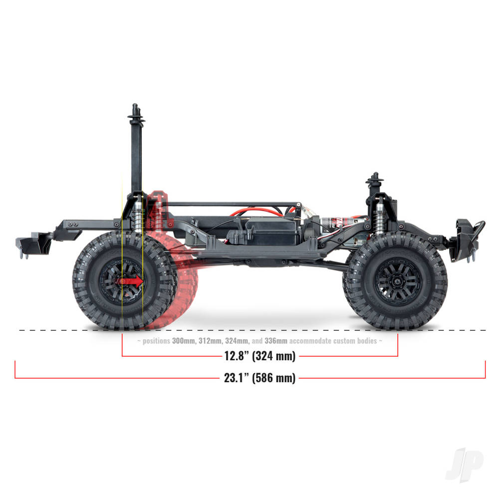 Traxxas Silver TRX-4 Land Rover Defender 1:10 4X4 Electric Trail Crawler ( - TRX82056-4-SLVR 19