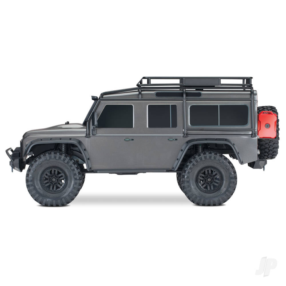 Traxxas Silver TRX-4 Land Rover Defender 1:10 4X4 Electric Trail Crawler ( - TRX82056-4-SLVR 2