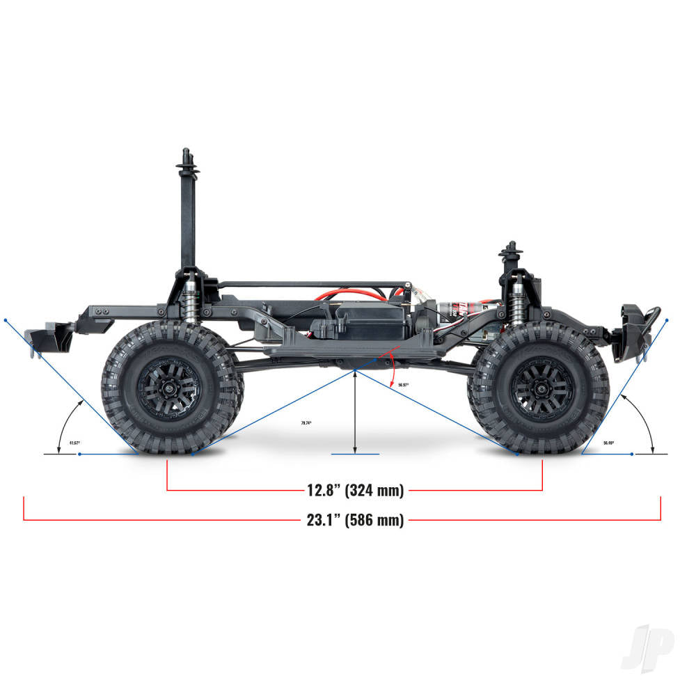 Traxxas Silver TRX-4 Land Rover Defender 1:10 4X4 Electric Trail Crawler ( - TRX82056-4-SLVR 20