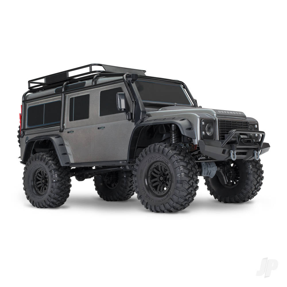 Traxxas Silver TRX-4 Land Rover Defender 1:10 4X4 Electric Trail Crawler ( - TRX82056-4-SLVR Main