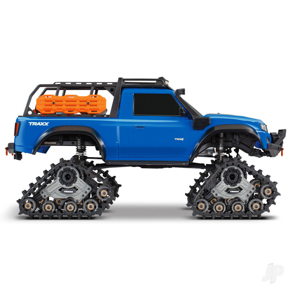 Traxxas TRX-4 Sport with Deep-Terrain Traxx 1:10 4X4 Electric All-Terrain Crawler, Blue (TRX82234-4-BLUE)