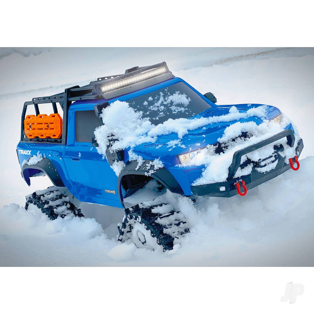 Traxxas TRX-4 Sport with Deep-Terrain Traxx 1:10 4X4 Electric All-Terrain Crawler, Blue (TRX82234-4-BLUE)
