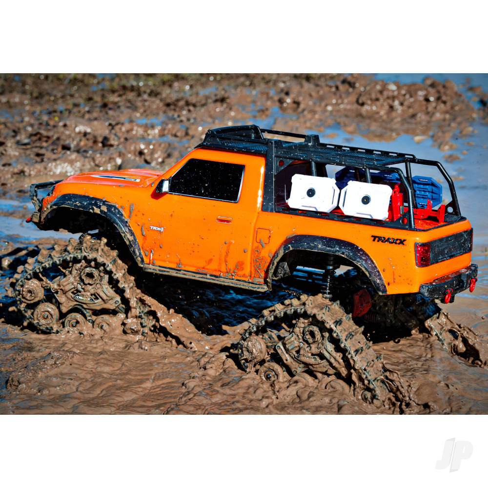 Traxxas TRX-4 Sport with Deep-Terrain Traxx 1:10 4X4 Electric All-Terrain Crawler, Blue (TRX82234-4-BLUE)