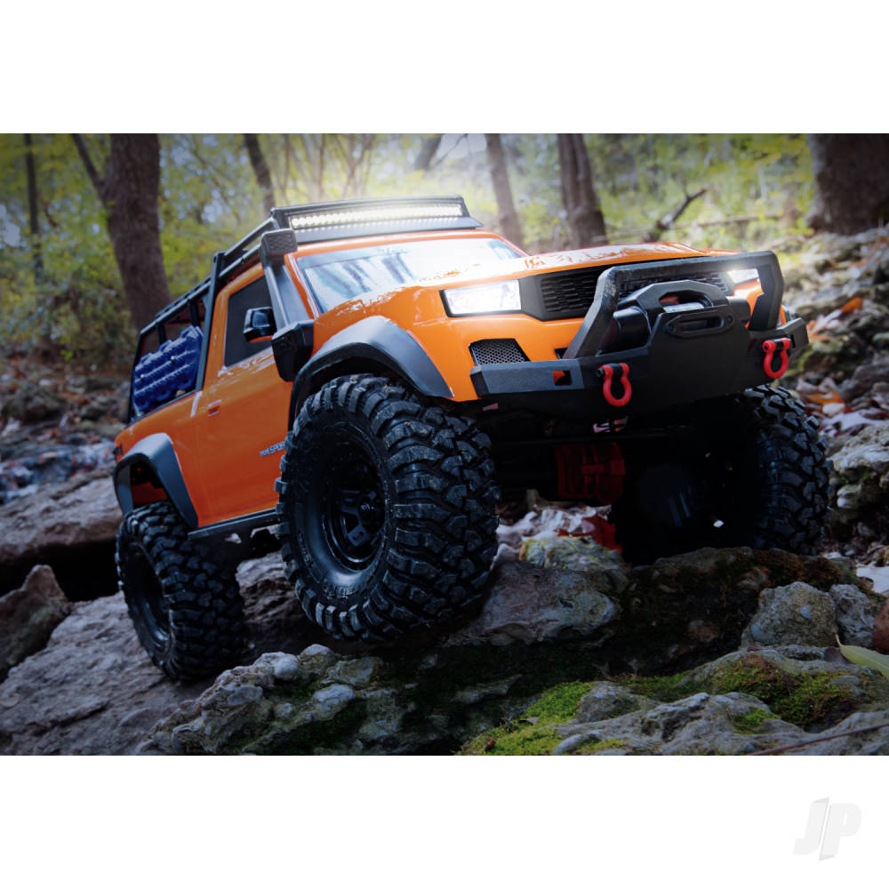Traxxas TRX-4 Sport with Deep-Terrain Traxx 1:10 4X4 Electric All-Terrain Crawler, Blue (TRX82234-4-BLUE)