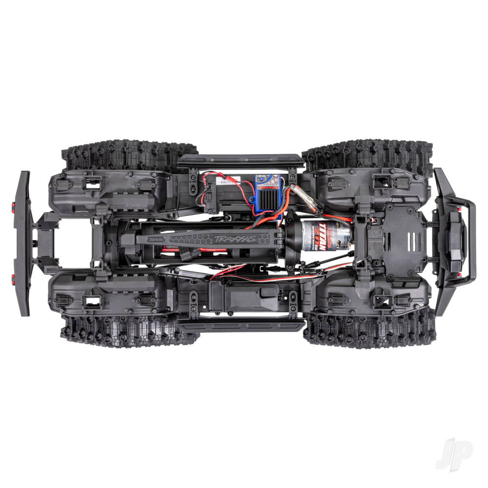 Traxxas TRX-4 Sport with Deep-Terrain Traxx 1:10 4X4 Electric All-Terrain Crawler, Blue (TRX82234-4-BLUE)