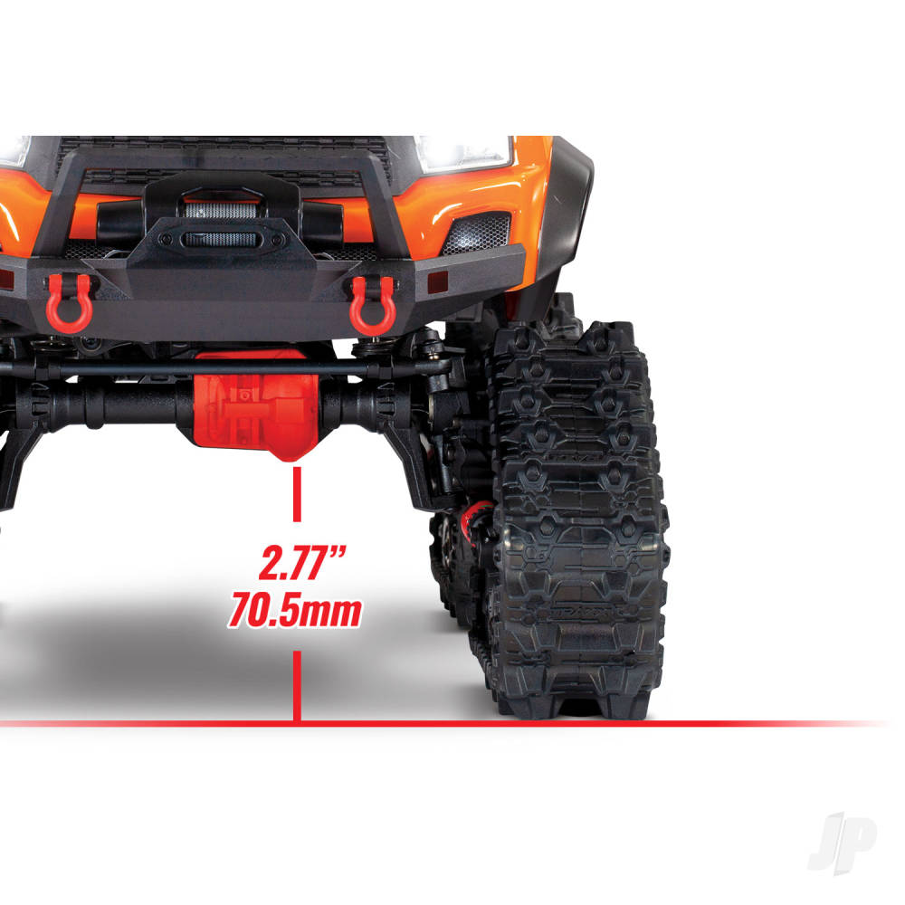 Traxxas TRX-4 Sport with Deep-Terrain Traxx 1:10 4X4 Electric All-Terrain Crawler, Blue (TRX82234-4-BLUE)