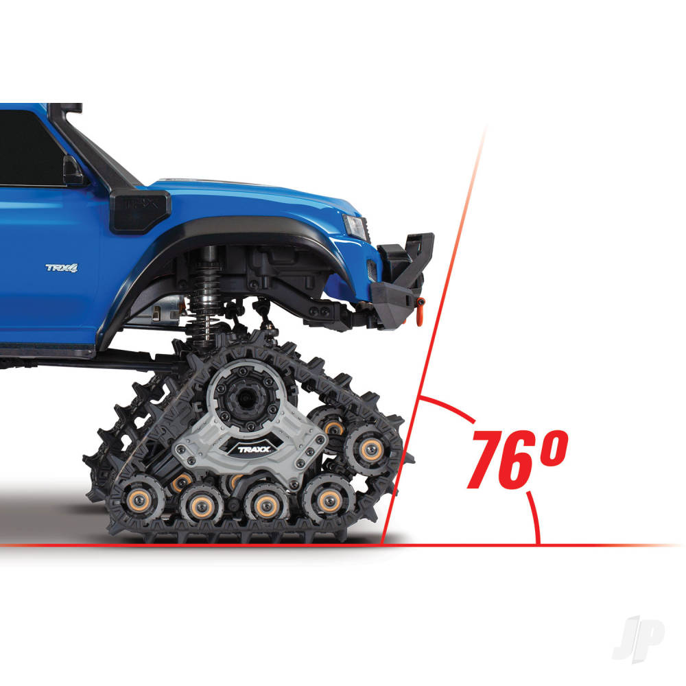Traxxas TRX-4 Sport with Deep-Terrain Traxx 1:10 4X4 Electric All-Terrain Crawler, Blue (TRX82234-4-BLUE)