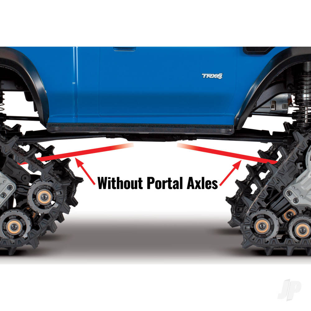 Traxxas TRX-4 Sport with Deep-Terrain Traxx 1:10 4X4 Electric All-Terrain Crawler, Blue (TRX82234-4-BLUE)