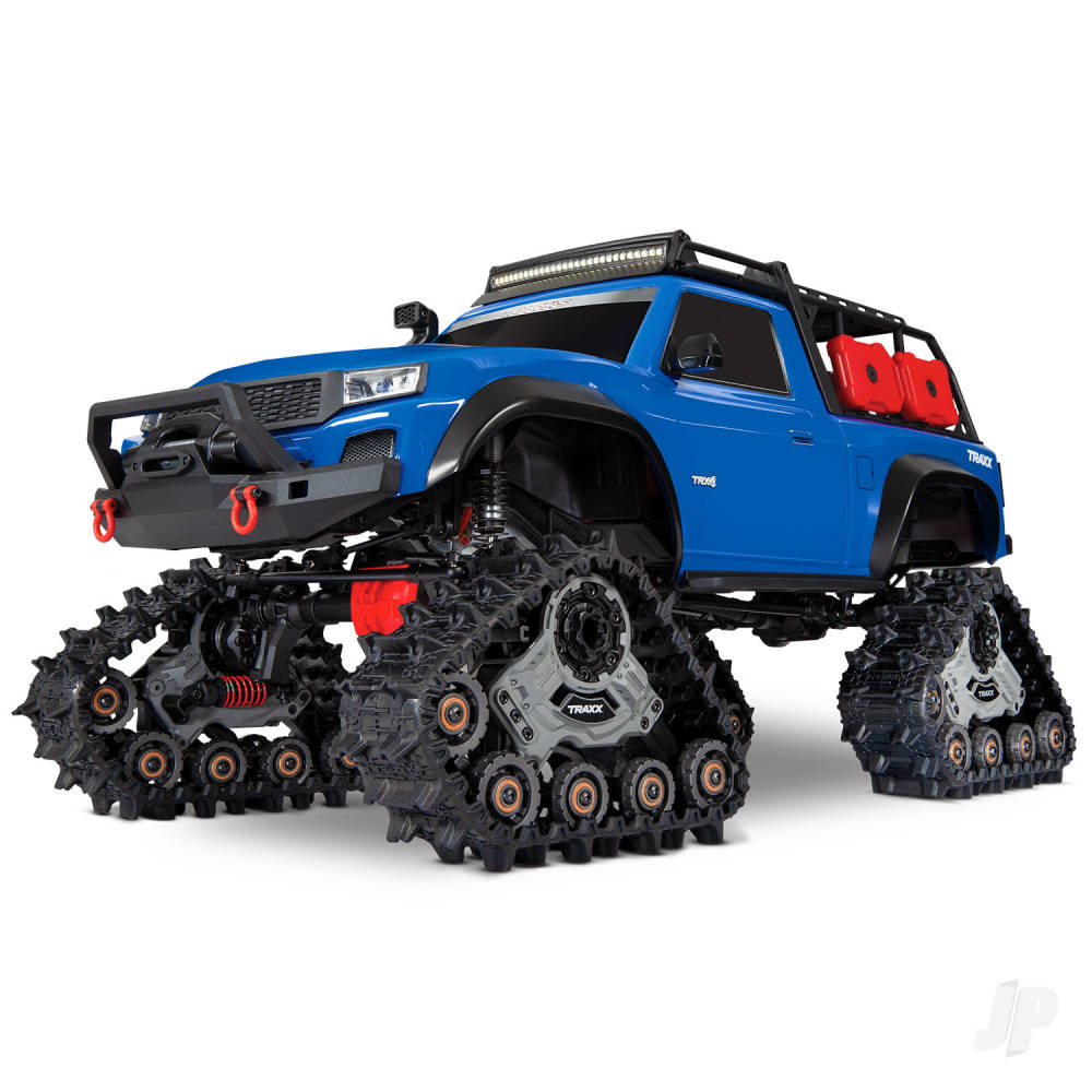 Traxxas TRX-4 Sport with Deep-Terrain Traxx 1:10 4X4 Electric All-Terrain Crawler, Blue (TRX82234-4-BLUE)