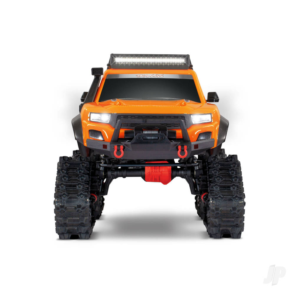 Traxxas TRX-4 Sport with Deep-Terrain Traxx 1:10 4X4 Electric All-Terrain Crawler, Orange (TRX82234-4-ORNG)