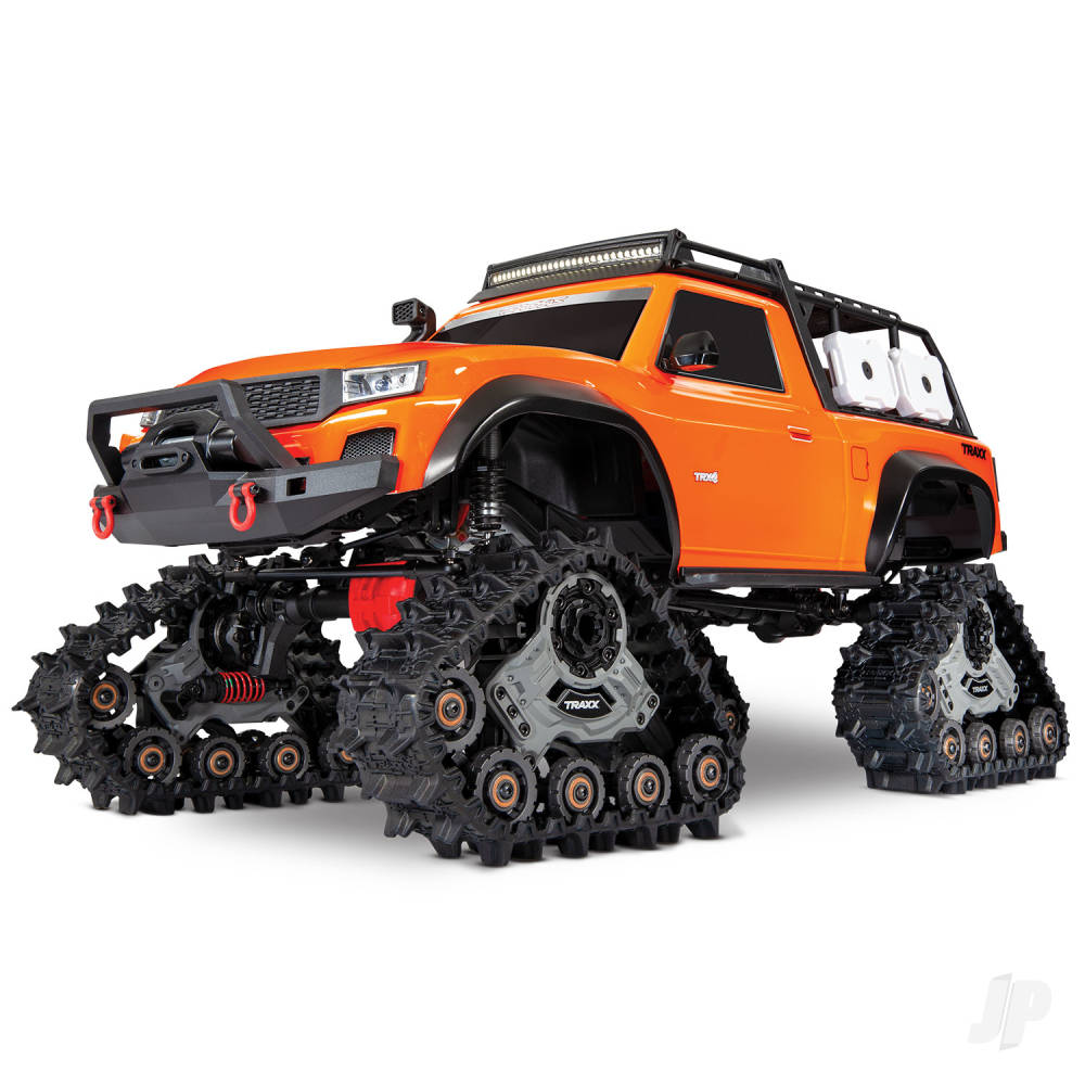 Traxxas TRX-4 Sport with Deep-Terrain Traxx 1:10 4X4 Electric All-Terrain Crawler, Orange (TRX82234-4-ORNG)