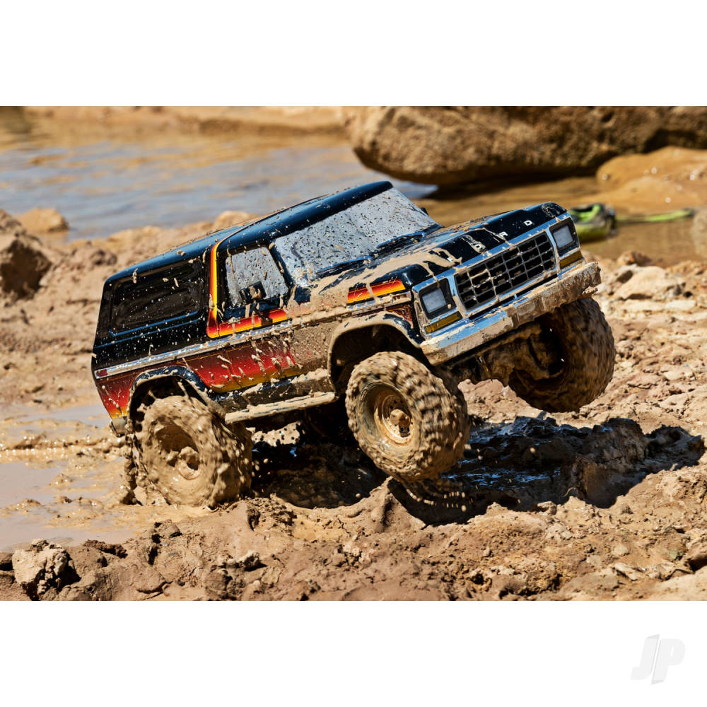 Traxxas TRX-4 1979 Ford Bronco 1:10 4X4 Electric RTD All-Terrain Crawler, Sunset (TRX82246-4-SUN)