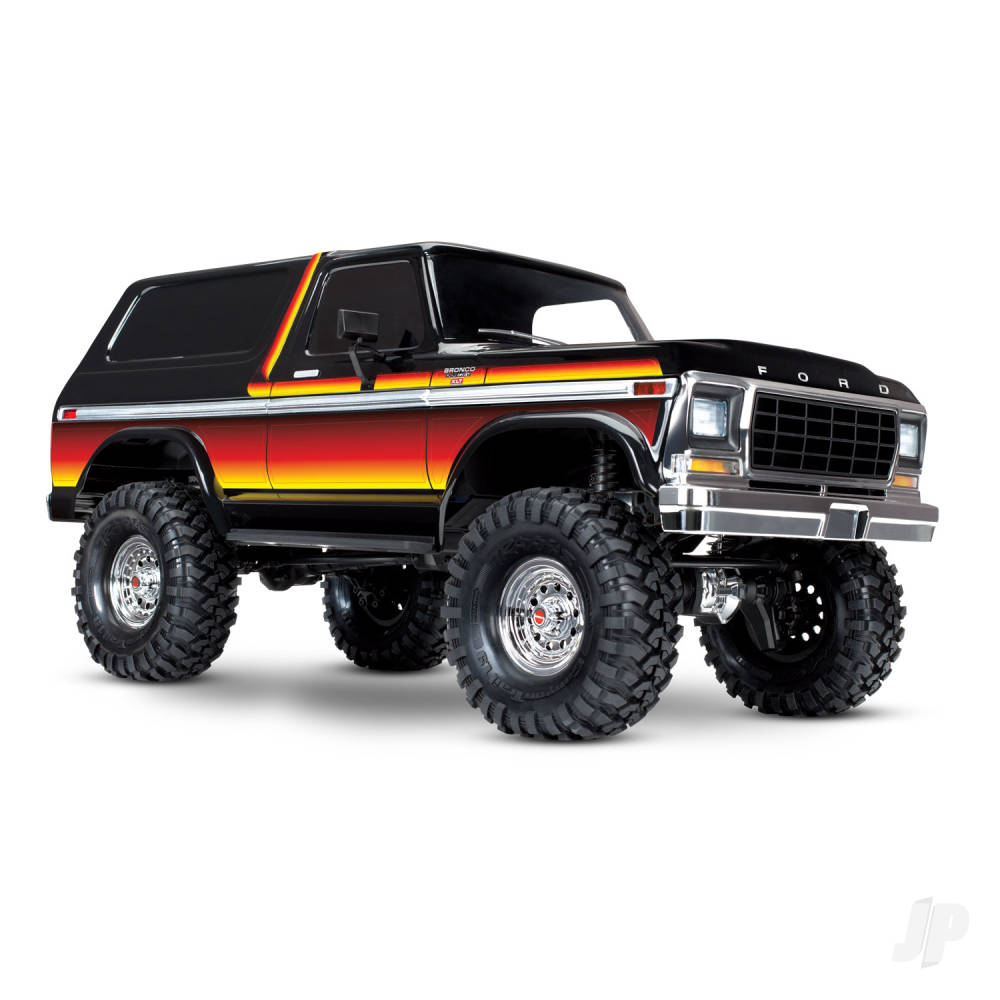 Traxxas TRX-4 1979 Ford Bronco 1:10 4X4 Electric RTD All-Terrain Crawler, Sunset (TRX82246-4-SUN)