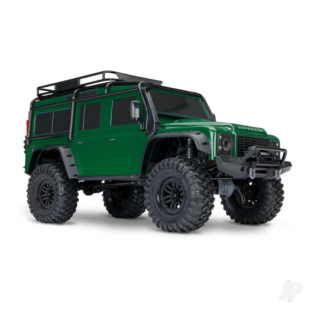 Traaxxas TRX-4 Land Rover Defender 1:10 4X4 Electric Trail Crawler, Green TRX82256-4-GRN