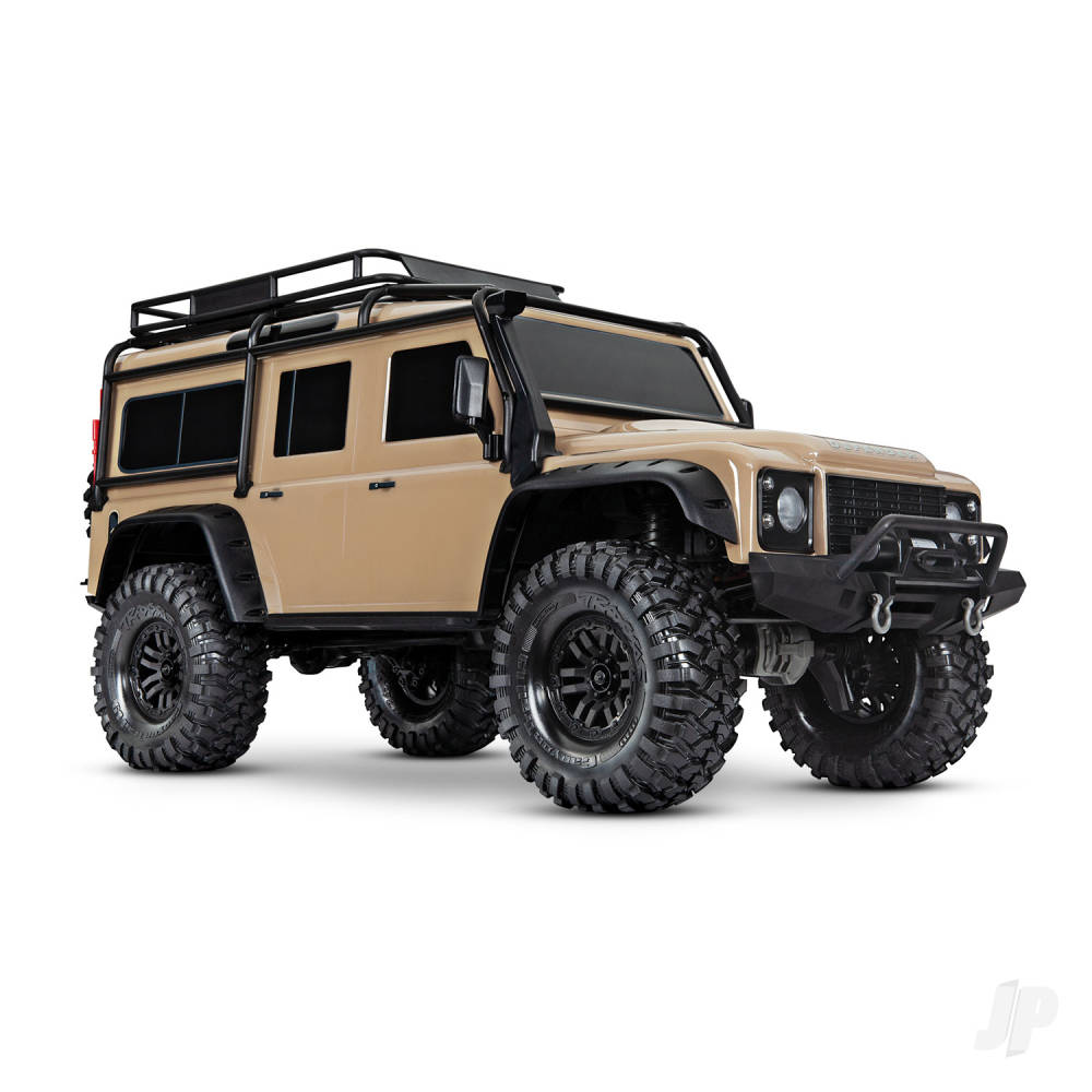 Traaxxas TRX-4 Land Rover Defender 1:10 4X4 Electric Trail Crawler, Sand TRX82256-4-SAND