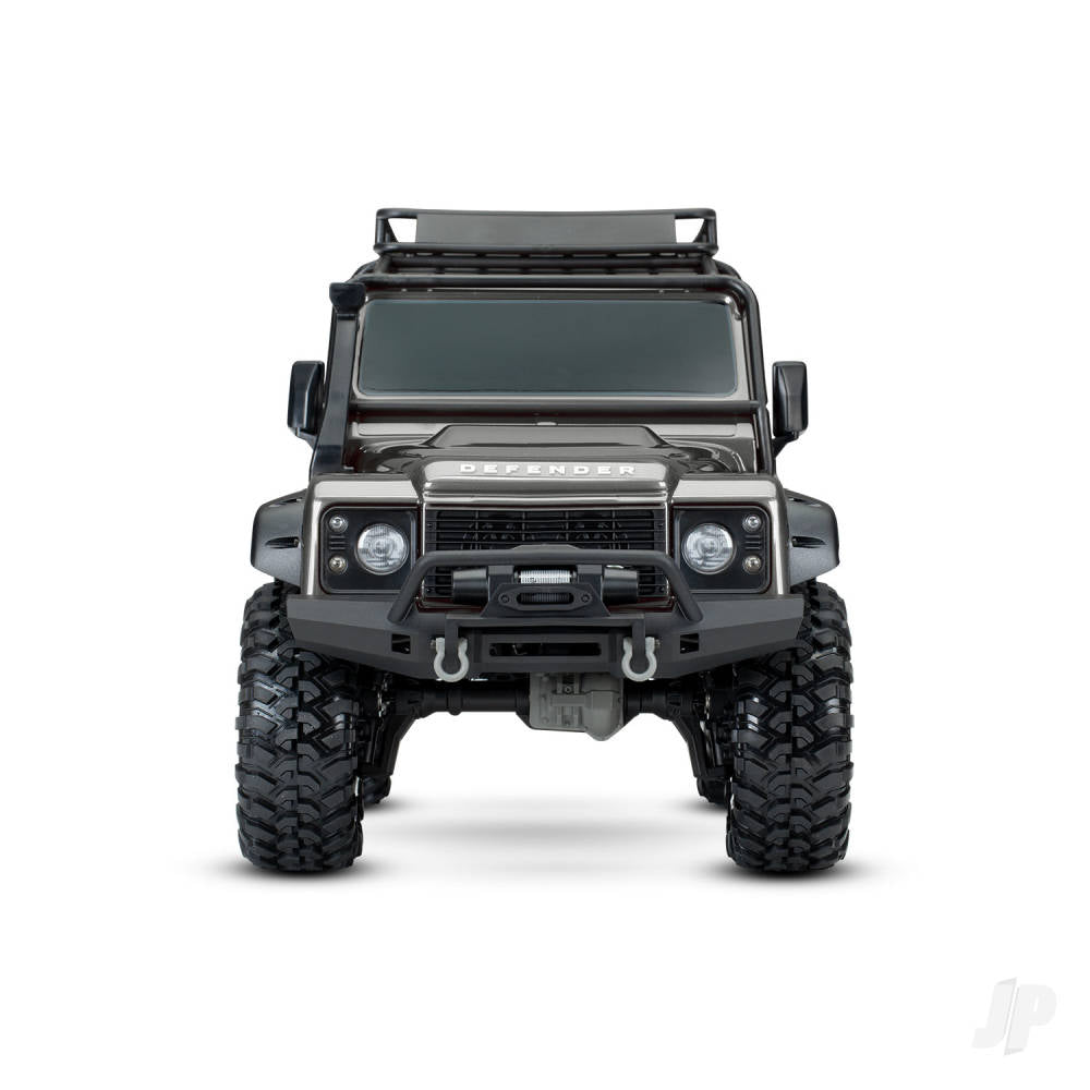 Traaxxas TRX-4 Land Rover Defender 1:10 4X4 Electric Trail Crawler, Silver TRX82256-4-SLVR