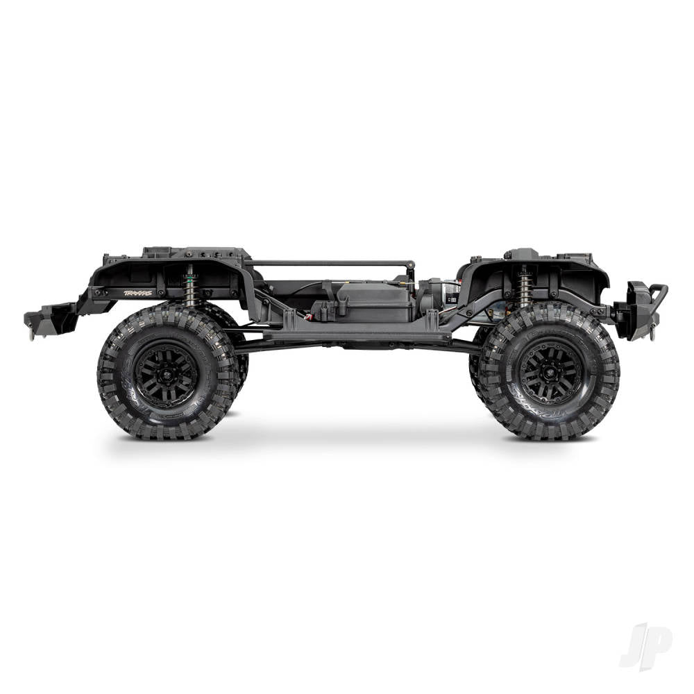 GPM Extended Stub Axle +17mm Hex Set Für Traxxas TRX-4 – Verbreiterte Achsen Aus Gehärtetem Stahl, In Silber