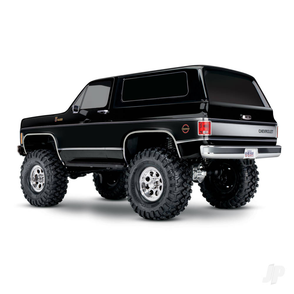 Traxxas TRX-4 1979 Chevrolet Blazer 1:10 4X4 Electric All-Terrain Crawler, Black (TRX82276-4-BLK)