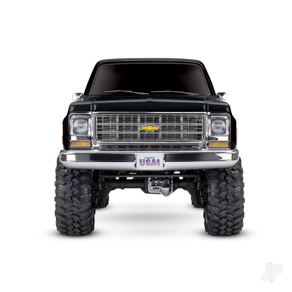 Traxxas TRX-4 1979 Chevrolet Blazer 1:10 4X4 Electric All-Terrain Crawler, Black (TRX82276-4-BLK)