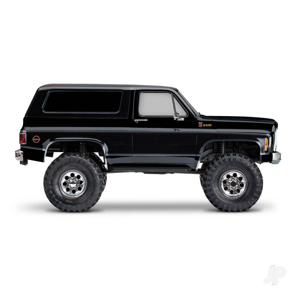 Traxxas TRX-4 1979 Chevrolet Blazer 1:10 4X4 Electric All-Terrain Crawler, Black (TRX82276-4-BLK)