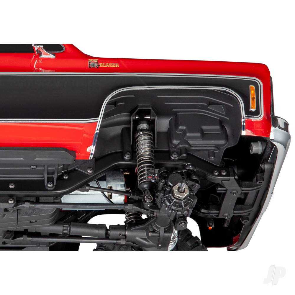 Traxxas TRX-4 1979 Chevrolet Blazer 1:10 4X4 Electric All-Terrain Crawler, Red (TRX82276-4-RED)