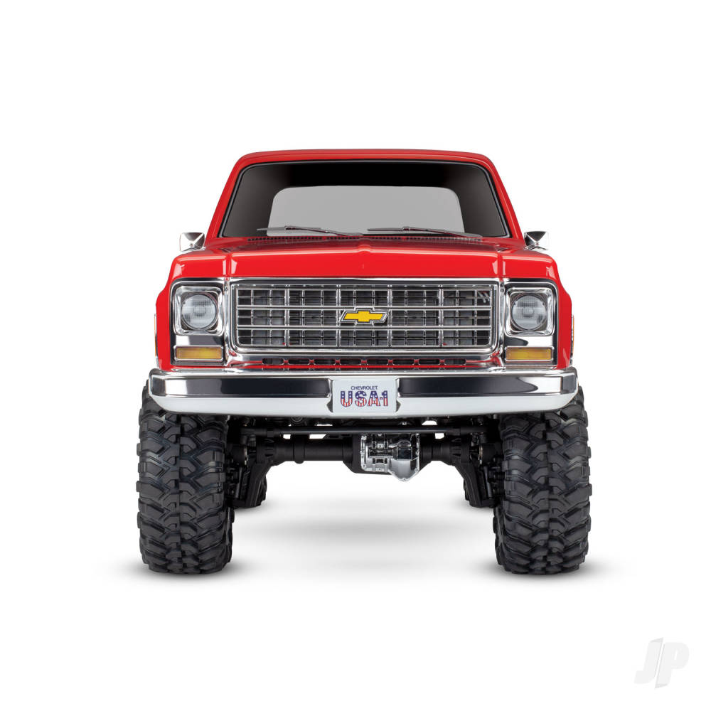 Traxxas TRX-4 1979 Chevrolet Blazer 1:10 4X4 Electric All-Terrain Crawler, Red (TRX82276-4-RED)