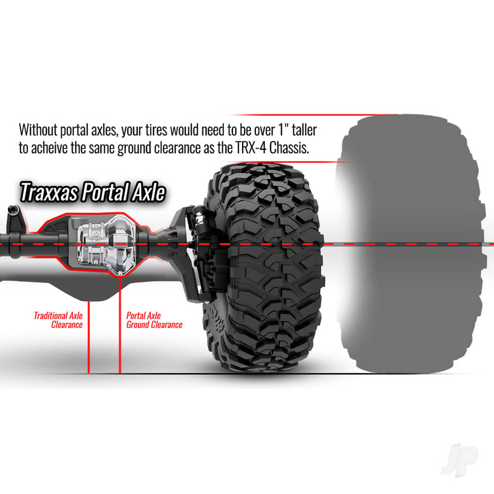 Traxxas TRX-4 1979 Chevrolet Blazer 1:10 4X4 Electric All-Terrain Crawler, Red (TRX82276-4-RED)