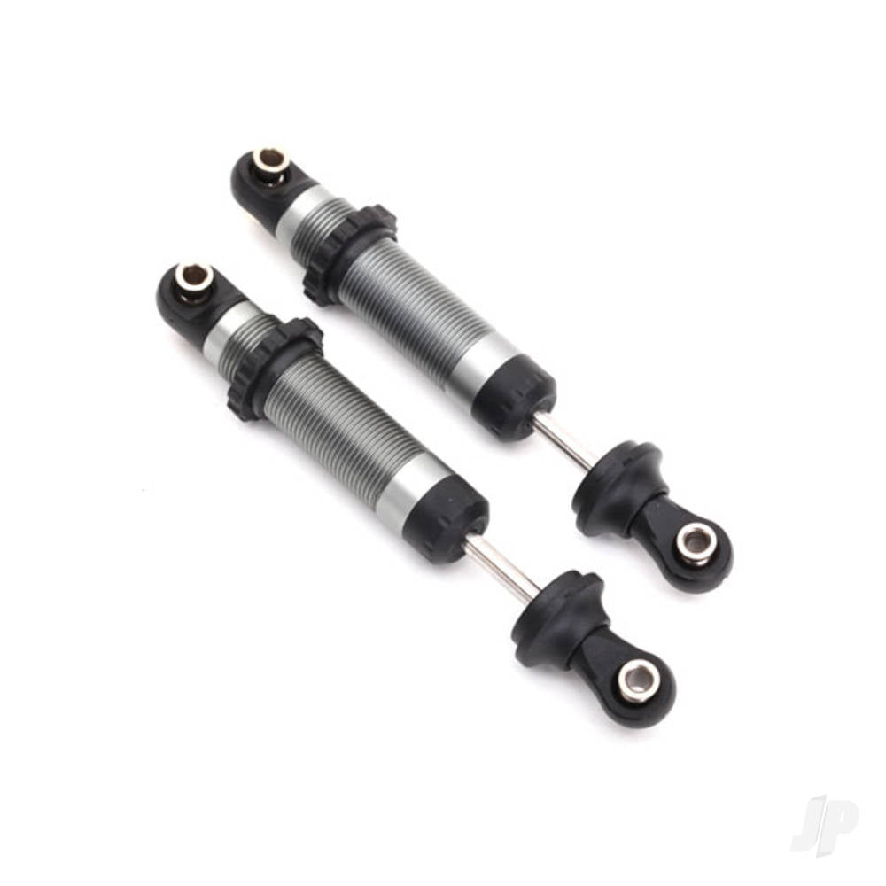 Traxxas Shocks, GTS, silver aluminium (assembled with spring retainers) (2 pcs) TRX8260