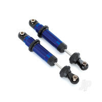 Traxxas Shocks, GTS, aluminium (Blue-anodised) (assembled with spring retainers) (2 pcs) TRX8260A