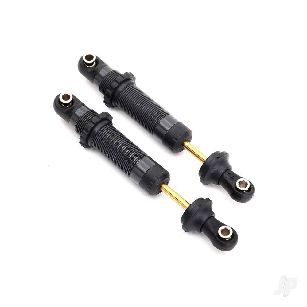 Traxxas Shocks, GTS hard-anodised, PTFE-coated aluminium bodies with TiN shafts (assembled with spring retainers) (2 pcs) TRX8260X